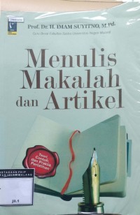 Image of Menulis makalah dan artikel : teori, contoh dan praktik perlatihan