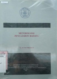 Image of Metodologi pengajaran bahasa