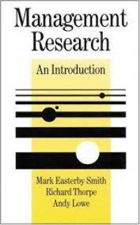Image of Management research : an ingtroduction