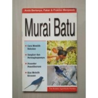 Image of Murai Batu: Anda bertanya, pakar dan praktisi menjawab