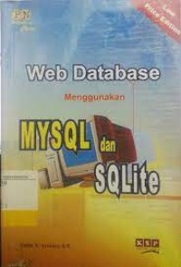 Image of Web database MYSQL dan SQlite