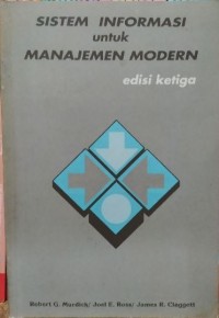 Image of Sistem Informasi untuk Manajemen Modern Edisi Ketiga