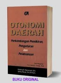 Image of Jurnal otonomi daerah : permasalahan mendasar dalam implementasi otonomi daerah, dibutuhkan peran serta berbagai pihak secara jujur vol. II no. 2. nopember 2002