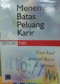 Image of Menembus batas peluang karir