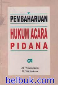 Image of Pembaharuan hukum acara pidana