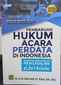 Image of Pembaruan hukum acara perdata di Indonesia