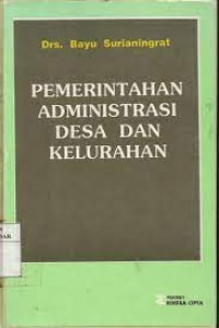 Image of Pemerintahan administrasi desa dan kelurahan
