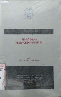 Image of Pengajaran pemerolehan bahasa
