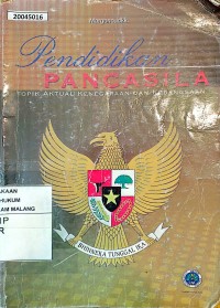 Image of Pendidikan Pancasila : Topik Aktual Kenegaraan dan Kebangsaan