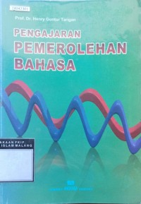 Image of Pembelajaran pemerolehan bahasa