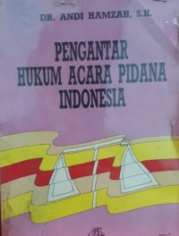 Image of Pengantar hukum acara pidana indonesia