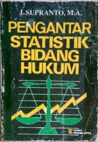 Image of Pengantar statistik dibidang hukum
