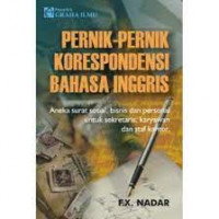 Image of Pernik-pernik korespondensi bahasa Inggris