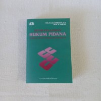 Image of Kitab pelajaran hukum pidana