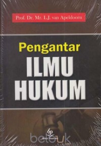Image of Pengantar ilmu hukum