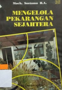 Image of Mengelola pekarangan sejahtera
