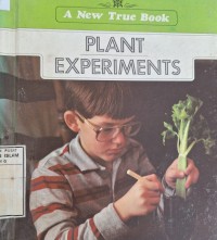 Image of A new true book : plant experiment