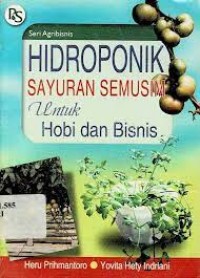 Image of Hidroponik sayuran semusim untuk hobi dan bisnis