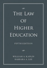Image of The law of higher education