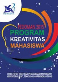 Image of Pedoman 2015: program kreativitas mahasiswa