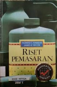Image of Riset pemasaran : edisi ketiga jilid 1