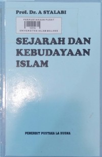 Image of Sejarah dan kebudayaan islam