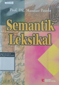 Image of Semantik 2 : Pemahaman ilmu makna