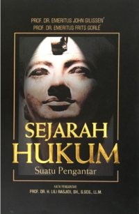 Image of Sejarah hukum suatu pengantar