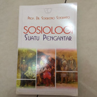 Image of Sosiologi suatu pengantar