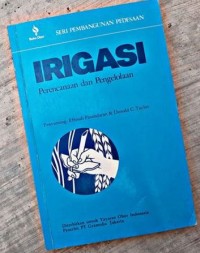 Image of Irigasi: perencanaan dan pengelolaan