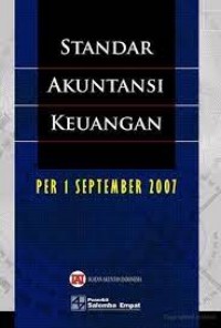 Image of Standar akuntansi keuangan (per 1 September 2007)