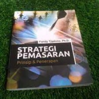 Image of Strategi pemasaran : prinsip dan penerapan