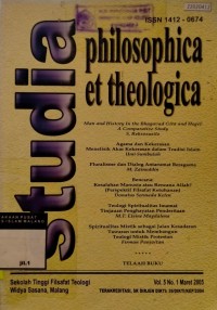 Image of Studia : philosophica et theologica vol. 5. no. 1. 2005