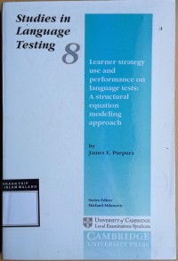 Image of Learner strategy use and performance on language tests : a structural equation modeling approach