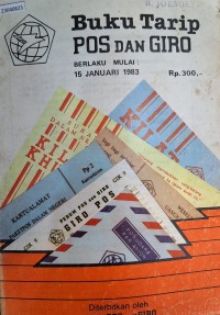 Image of Buku tarip pos dan giro