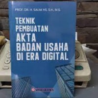 Image of Teknik pembuatan akta badan usaha di era digital