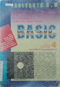 Image of Teori dan aplikasi program komputer bahasa basic : edisi 4
