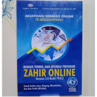 Image of Akuntansi berbasis online (e-accounting): konsep, teknik dan aplikasi program zahir online version 2.0 build 19.4.2